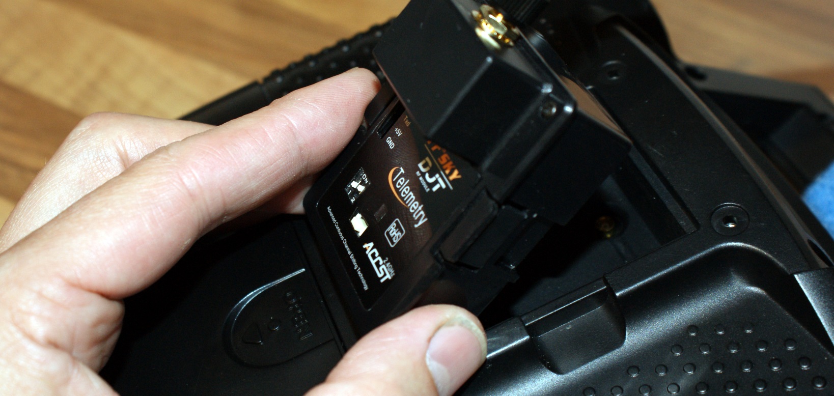 Plugging in DJT Module
